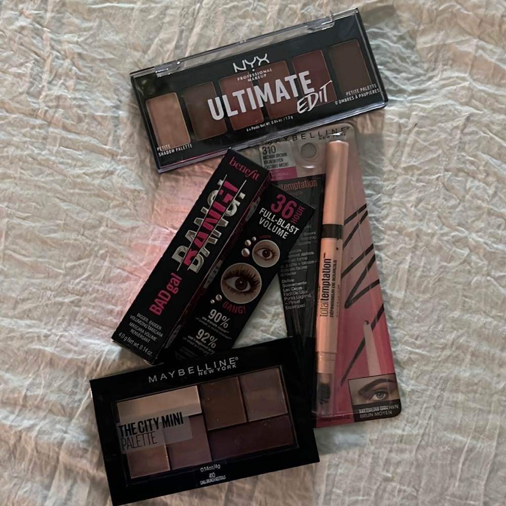 Four Makeup Items.  Cosmetics
